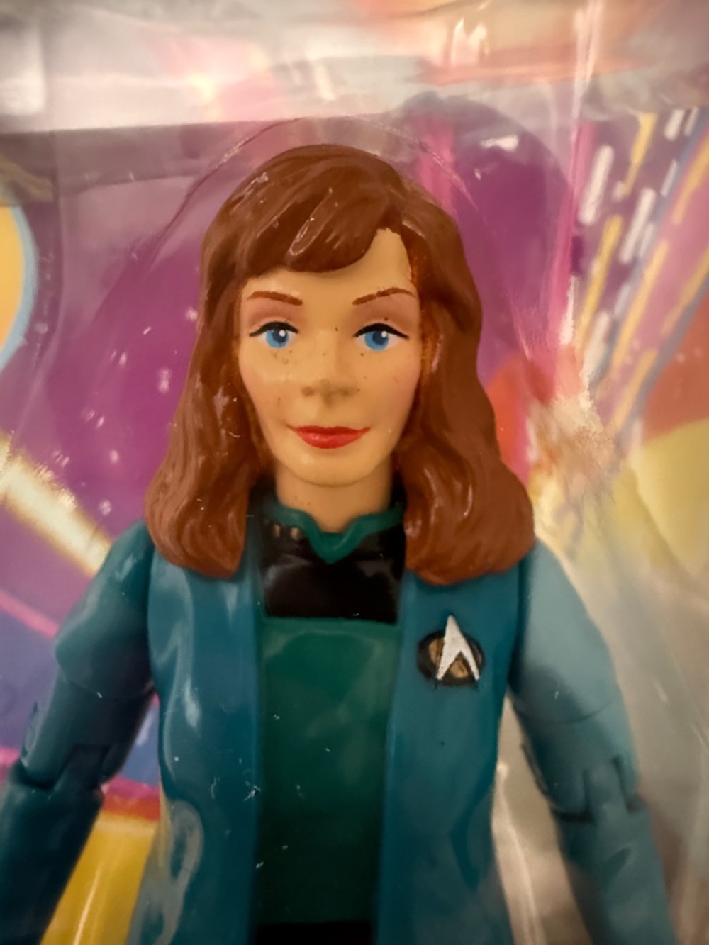 1993 Star Trek TNG Dr Beverly Crusher Chief Medical Officer Action Figure